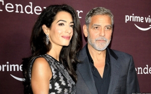 George Clooney Blames Wife Amal for Their Kids' 'Filthy' Pranks 