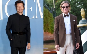 Harry Styles Gives Chris Pine Friendly Hug as They Reunite in Brazil Months After Spit-Gate Drama