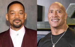 Will Smith Trips Filming Dwayne Johnson's Thirst Trap in Hilarious Video