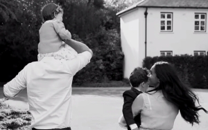 Prince Harry and Meghan Markle Share New Never-Before-Seen Family Picture Featuring Archie and Lili