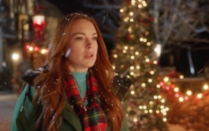 Lindsay Lohan Performed Her Own Stunts in 'Falling for Christmas'