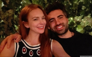 Lindsay Lohan Treats Fans to Sweet Selfie With Her Husband Bader Shammas for Christmas
