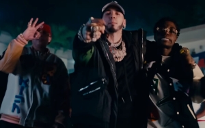 Anuel AA, Kodak Black and Nengo Flow Invade City Block in 'Sufro' Music Video