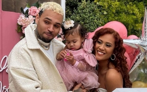Chris Brown and Diamond Brown All Smiles at Daughter's First Birthday Bash