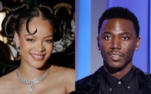 Rihanna Reacts to Jerrod Carmichael's Joke About Fans' Demand for Her New Album at Golden Globes