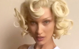 Bella Hadid Looks Unrecognizable as She Transforms Into Marilyn Monroe With Iconic Bob Hair