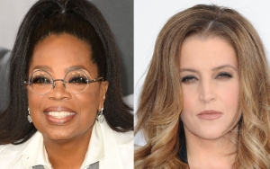 Oprah Winfrey Leaves White Flowers on Lisa Marie Presley's Newly-Unveiled Tomb