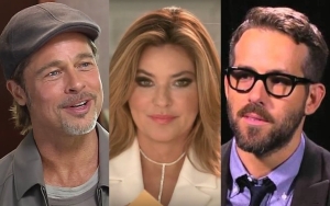 Brad Pitt Laughs After Shania Twain Snubs Him for Ryan Reynolds 