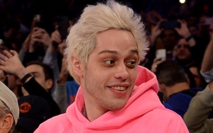 Pete Davidson Debuts Shaved Head at New York Knicks Game