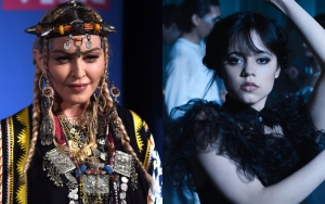 Madonna Recreates Jenna Ortega's Viral 'Wednesday' Dance in Black Sheer Bustier