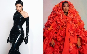 Grammys 2023: Doja Cat Stuns in Latex Dress, Lizzo Goes Bold With Orange Massive Cape on Red Carpet