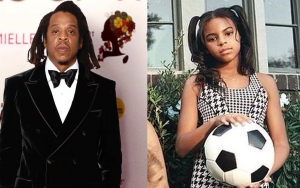 Jay-Z Takes Blue Ivy Carter on Super Bowl Daddy-Daughter Date