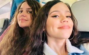 Jenna Ortega Appears in High Spirits While Watching PSG vs. Bayern Munich in Paris With Mom