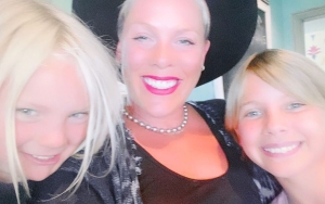 Pink Insists on Banning Her Kids From Having Phones and Tablets Despite Their Protests