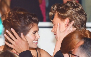 Austin Butler and Kaia Gerber Have Steamy Makeout Session 'All Night' at W Mag Bash 