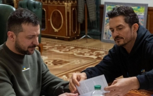 Orlando Bloom Shares Trip to War-Torn Ukraine and Meeting With President Volodymyr Zelensky