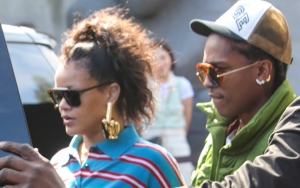 Pregnant Rihanna Picked Up by A$AP Rocky From Recording Studio Amid Rumors of New Music