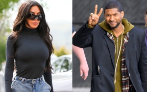 Kim Kardashian Serenaded by Usher After Being Forced to Skip His Show During Birthday Trip
