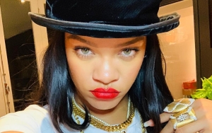 Pregnant Rihanna Makes Surprise Appearance at CinemaCon to Reveal 'Smurfs' Role