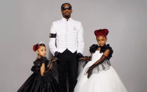 Offset's Daughters Stun in Ball Gowns at 'Little Mermaid' Premiere