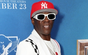 Flavor Flav Supports Writers Strike With Pizza and Burger