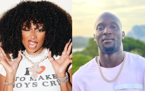 Megan Thee Stallion and Romelu Lukaku Holding Hands in New Photo From His Teammate's Wedding