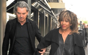 Tina Turner's Widower Erwin Bach Visits Her Memorial in 1st Photos Since Her Death