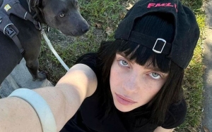 Billie Eilish Sunbathing in Bikini, Showing Off Chest Tattoo 