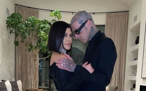 Kourtney Kardashian Announces Pregnancy at Travis Barker's L.A. Concert, Fans Think It's 'Staged'