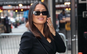 Salma Hayek Shares Racy Pics of Her 'Sweating Out the Stress' in Sauna