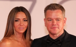 Matt Damon Nuzzles Wife Luciana Barroso's Bust in Racy Display During Greece Vacation
