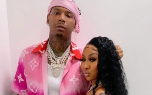 Moneybagg Yo Spoils Ari Fletcher With Huge Pink Heart-Shaped Diamond Ring for Her Birthday