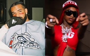Drake Cozies Up to Sexyy Red in Backstage Photos