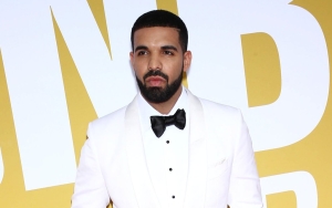 Drake Hides Face in Bizarre Dog Mask in New York City
