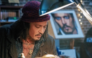 Johnny Depp Sells His Signed Self-Portrait for Charity