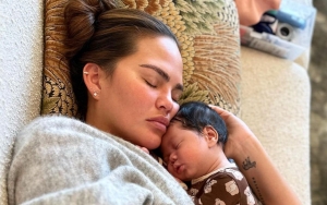 Chrissy Teigen Overjoyed at 'Finally' Making Her Son Wren Cracking Smile