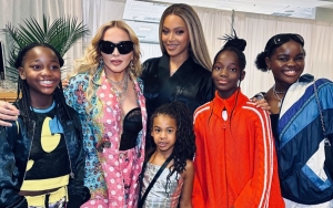 Madonna and Beyonce Joined by Their Daughters in Rare Photo at 'Renaissance' Backstage