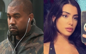 Kanye West's Wife Bianca Censori Pictured Adjusting Her Breasts in Nipple-Baring Top