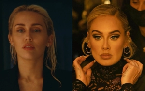 Miley Cyrus Reacts After Adele Says She's Obsessed With 'Used to Be Young' 