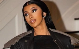 Cardi B Licks and Rubs Autographed CDs All Over Her Body for Fans