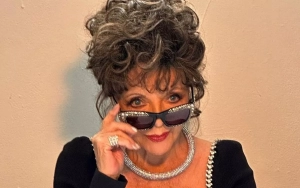 Joan Collins Loves Shopping for Bargain at Target