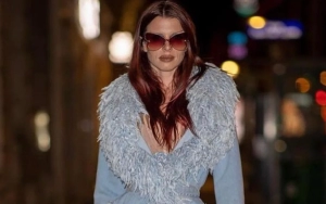 Julia Fox Channels Inner Bride at New York Fashion Week