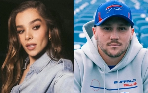 Hailee Steinfeld Supports Rumored Beau Josh Allen at NFL Game