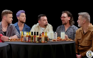 Watch NSYNC Lose Their Mind on 'Hot Ones'