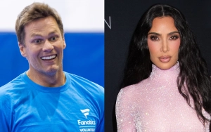 Tom Brady and Rumored Ex-Fling Kim Kardashian Get Into Flirty Bidding War at Charity Event