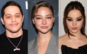 Pete Davidson's Rumored GF Madelyn Cline Locks Lips With Dove Cameron at Paris Fashion Week