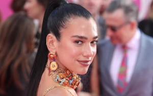 Dua Lipa Flaunts New Fiery Hair for Possible Movie Project Teaser