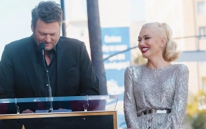 Gwen Stefani Moved to Tears by 'Jokester' Blake Shelton's 'Actual Speech' at Walk of Fame Ceremony