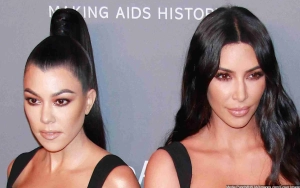 Kourtney Kardashian Plays Down Kim Kardashian Feud in Birthday Tribute 