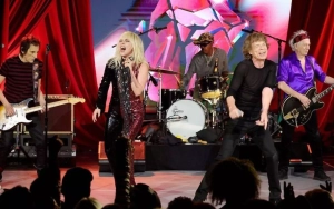 Lady GaGa Makes Surprise Performance at Rolling Stones' Album Release Party